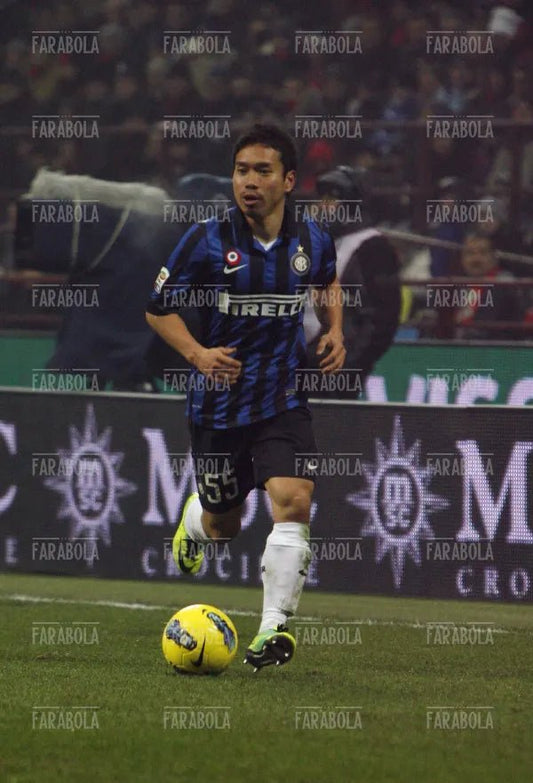 Yuto Nagatomo, Milan vs Inter, 2012 - Farabola Immagine digitale