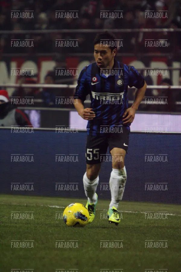 Yuto Nagatomo, Milan vs Inter, 2012 - Farabola Immagine digitale