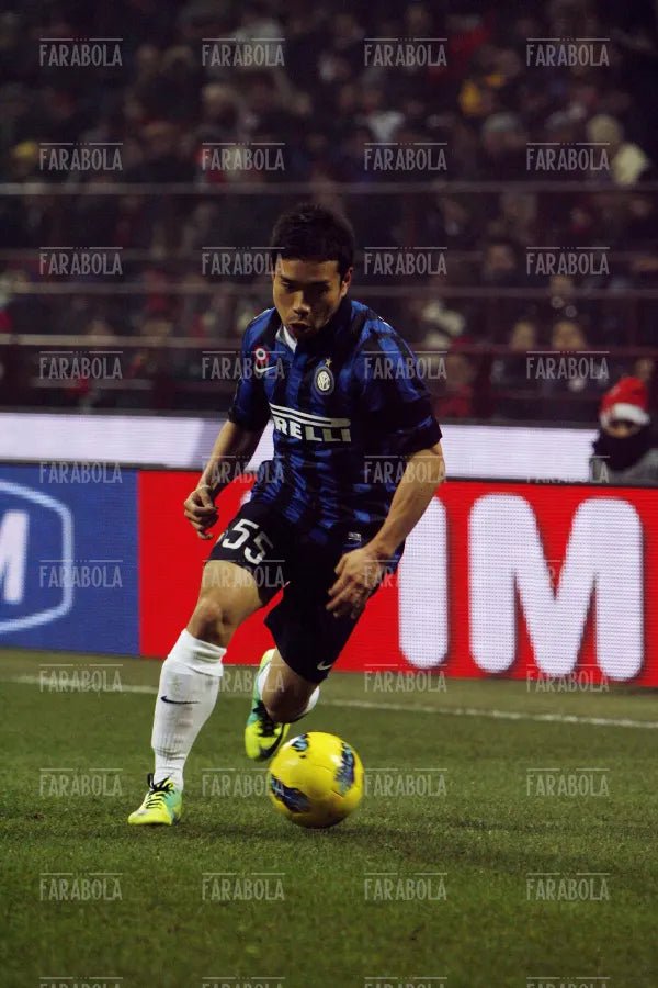 Yuto Nagatomo, Milan vs Inter, 2012 - Farabola Immagine digitale