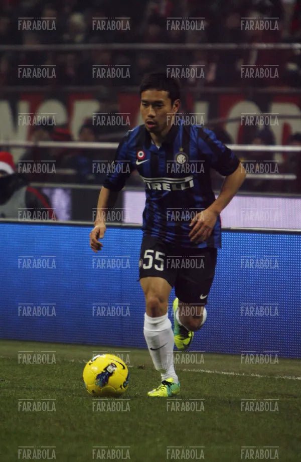 Yuto Nagatomo, Milan vs Inter, 2012 - Farabola Immagine digitale
