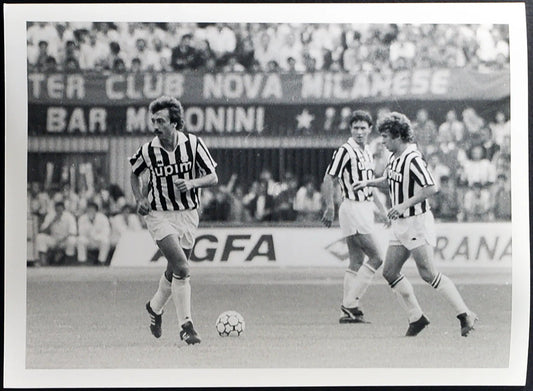Zavarov e Alejnikov Juventus 1990 Ft 2580 - Stampa 24x18 cm - Farabola Stampa ai sali d'argento