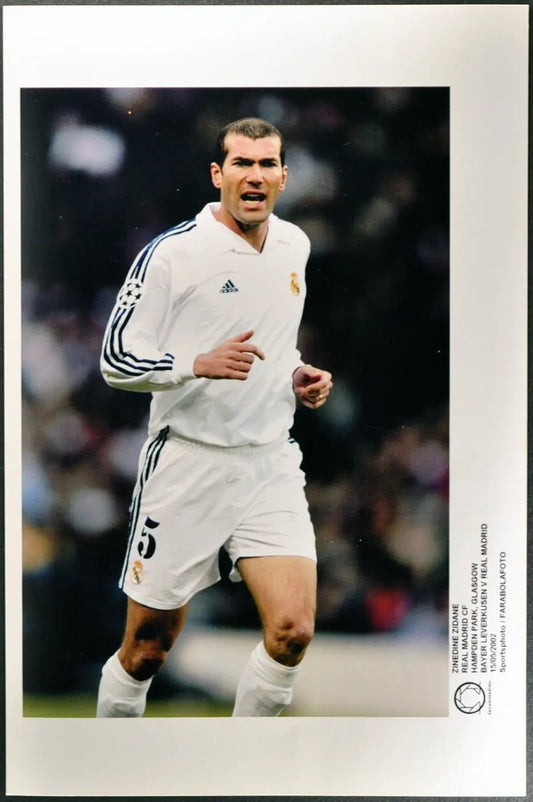 Zidane Real Madrid Finale Champions 2002 Ft 2866 - Stampa 20x30 cm - Farabola Stampa digitale