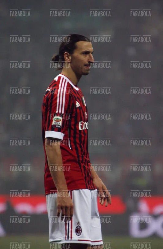 Zlatan Ibrahimovic, Milan vs Inter, 2012 - Farabola Immagine digitale