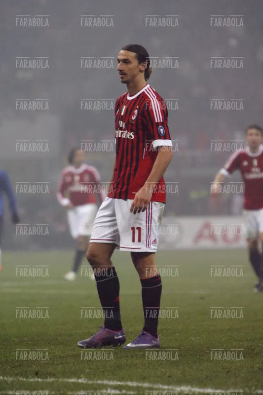 Zlatan Ibrahimovic, Milan vs Inter, 2012 - Farabola Immagine digitale
