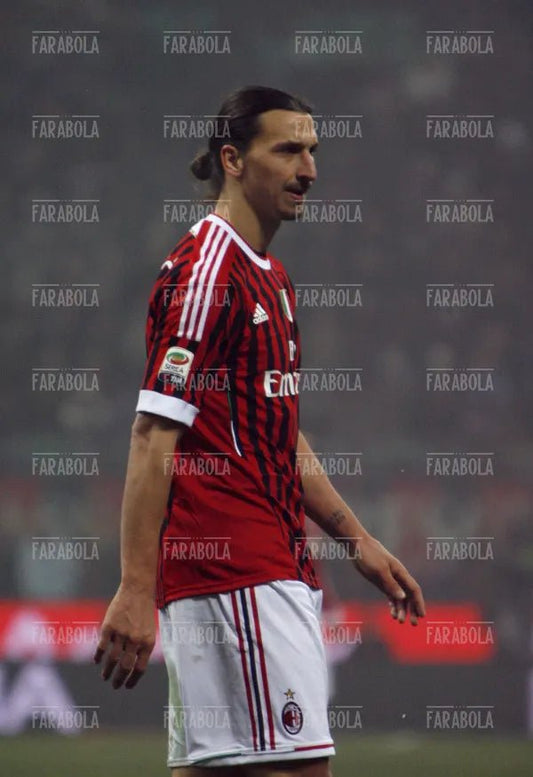 Zlatan Ibrahimovic, Milan vs Inter, 2012 - Farabola Immagine digitale