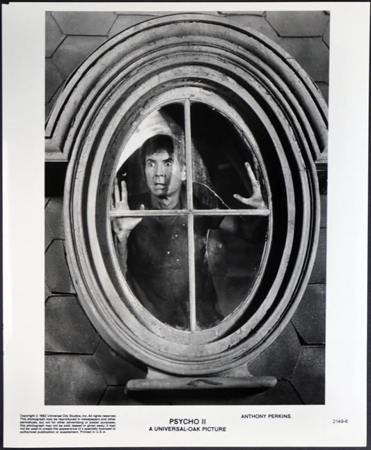 Anthony Perkins Film Psycho II 1983 Ft 35276 - Stampa 24x18 cm - Farabola Stampa ai sali d'argento
