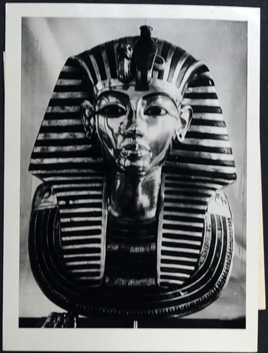 Antico Egitto Maschera Tuttankhamen 1962 Ft 1726 - Stampa 18x12 cm - Farabola Stampa ai sali d'argento