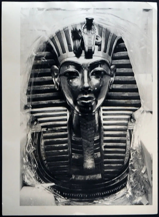 Antico Egitto Maschera Tuttankhamen 1972 Ft 1724 - Stampa 20x15 cm - Farabola Stampa ai sali d'argento