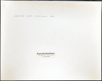 Apertura Anno Giudiziario 1992 Ft 2128 - Stampa 24x30 cm - Farabola Stampa ai sali d'argento