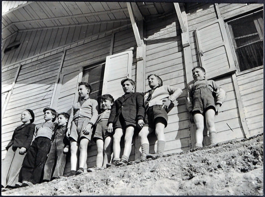 Bambini Giochi Pericolosi anni 60 Ft 1915 - Stampa 24x18 cm - Farabola Stampa ai sali d'argento