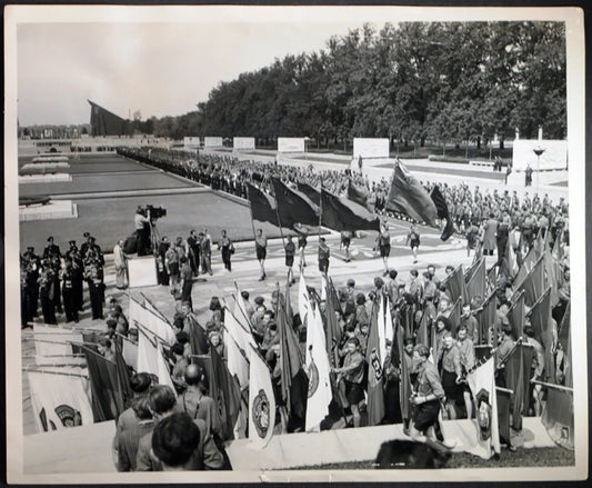 Berlino Est Russian War Memorial 1950 Ft 1074 - Stampa 20x25 cm - Farabola Stampa ai sali d'argento