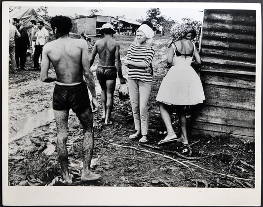Brasile Spiaggia di Cristalina 1965 Ft 2220 - Stampa 20x25 cm - Farabola Stampa ai sali d'argento