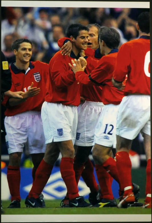 Calcio Inghilterra 1999 Ft 137 - Stampa 30x20 cm - Farabola Stampa digitale