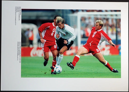 Calcio Inghilterra David Beckham 1999 Ft 134 - Stampa 20x30 cm - Farabola Stampa digitale