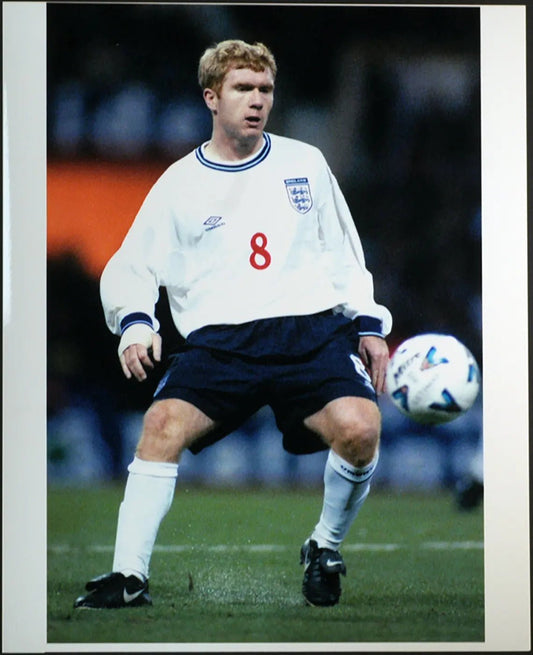 Calcio Inghilterra Paul Scholes 2000 Ft 139 - Stampa 20x25 cm - Farabola Stampa digitale