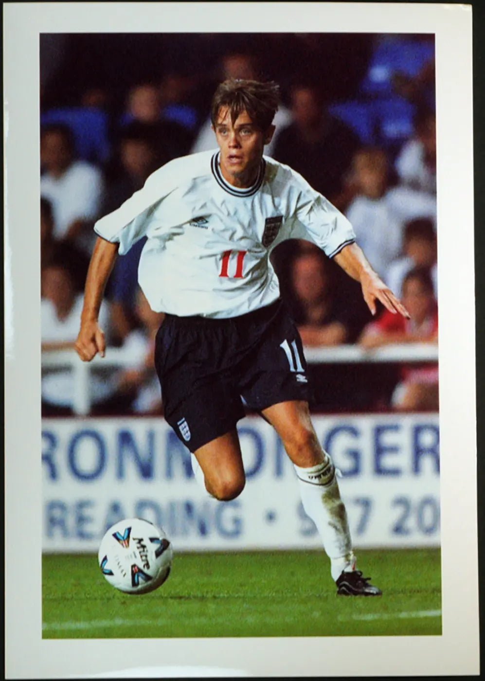 Calcio Inghilterra U21 Lee Hendrie 2000 Ft 121 - Stampa 24x18 cm - Farabola Stampa digitale