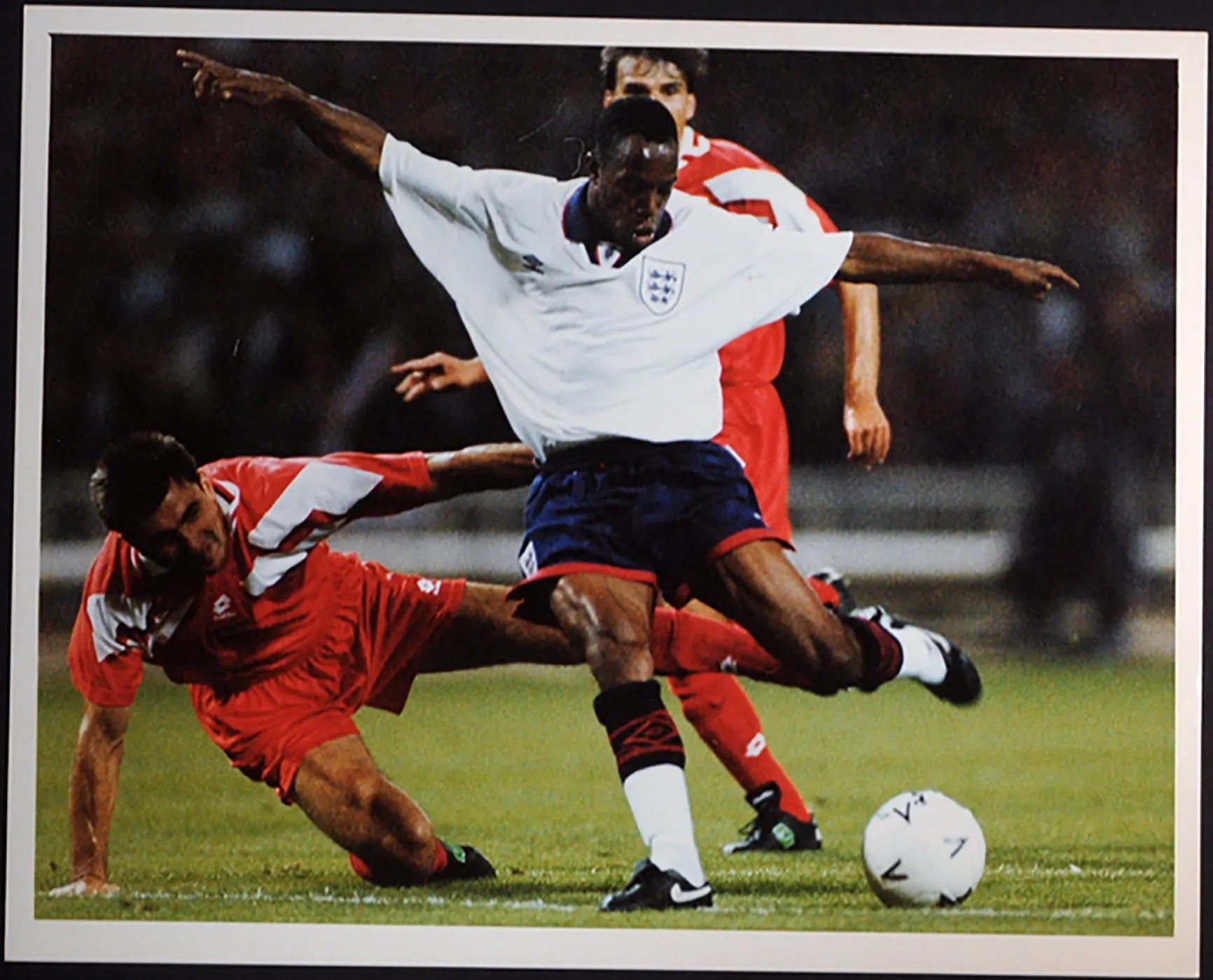 Calcio Mondiali 1994 Ian Wright Ft 107 - Stampa 20x25 cm - Farabola Stampa digitale