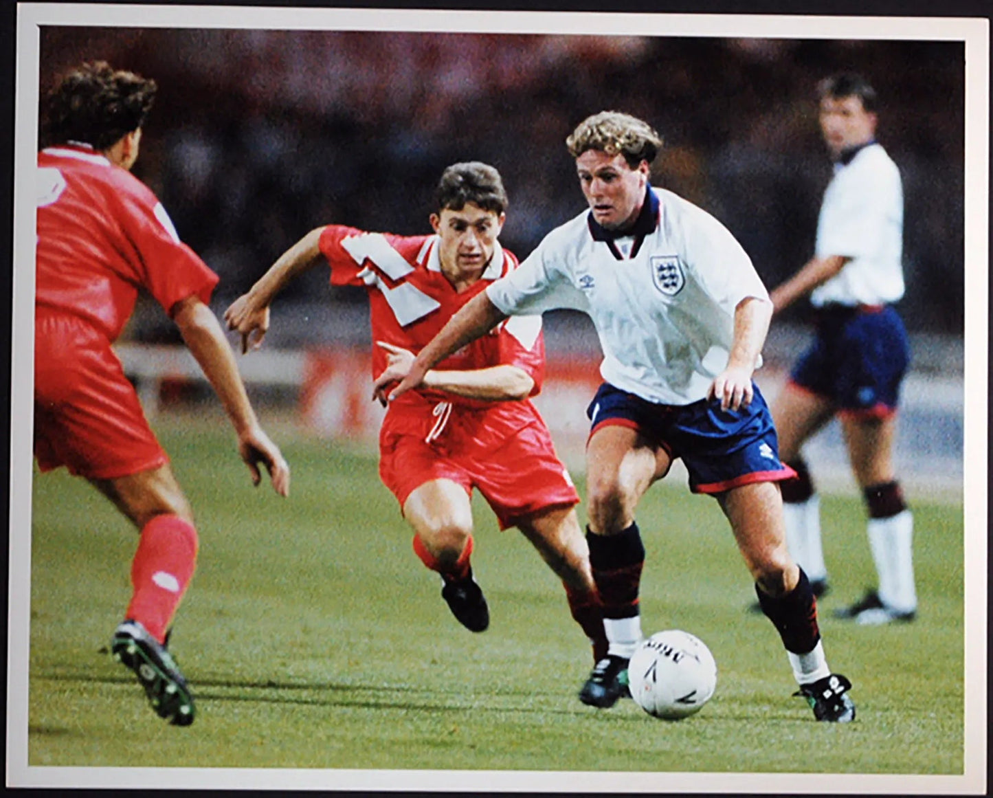 Calcio Mondiali 1994 Paul Gascoigne Ft 110 - Stampa 20x25 cm - Farabola Stampa digitale