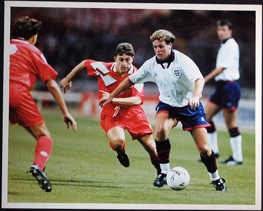 Calcio Mondiali 1994 Paul Gascoigne Ft 110 - Stampa 20x25 cm - Farabola Stampa digitale