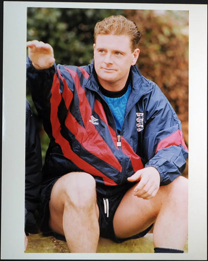 Calcio Mondiali 1994 Paul Gascoigne Ft 112 - Stampa 20x25 cm - Farabola Stampa digitale