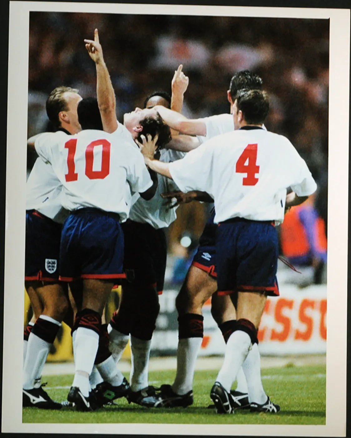 Calcio Mondiali 1994 Paul Gascoigne Ft 114 - Stampa 20x25 cm - Farabola Stampa digitale