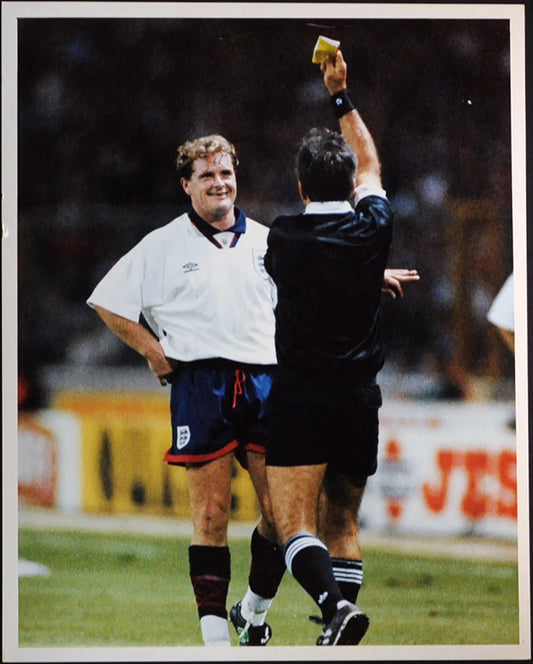 Calcio Mondiali 1994 Paul Gascoigne Ft 116 - Stampa 20x25 cm - Farabola Stampa digitale