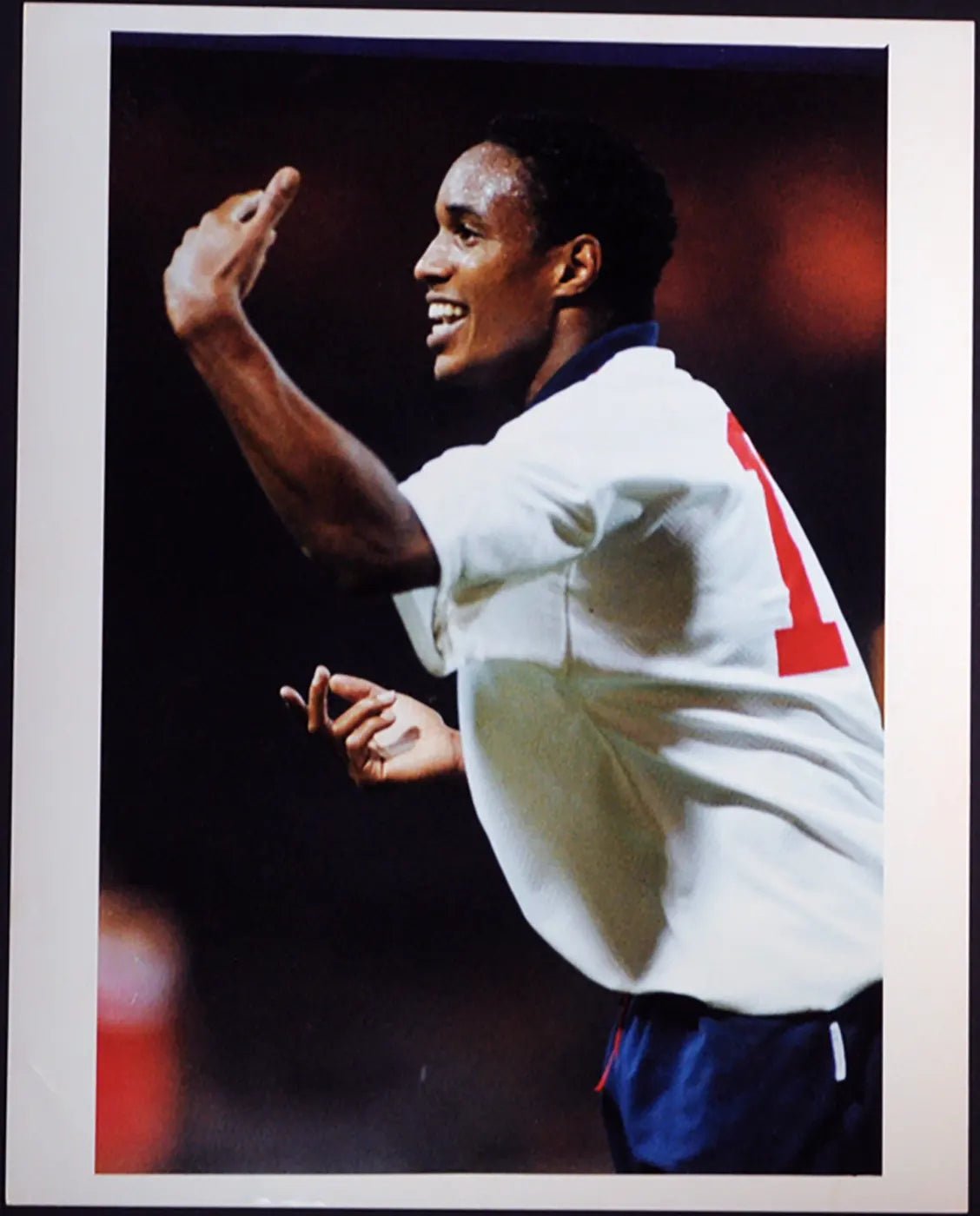 Calcio Mondiali 1994 Paul Ince Ft 105 - Stampa 20x25 cm - Farabola Stampa digitale