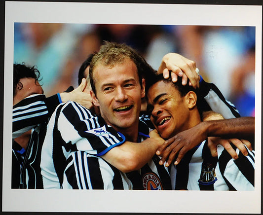 Calcio Newcastle Alan Shearer 1999 Ft 179 - Stampa 20x25 cm - Farabola Stampa digitale