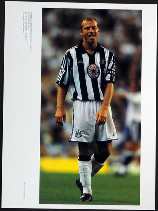 Calcio Newcastle Alan Shearer 1999 Ft 185 - Stampa 21x15 cm - Farabola Stampa digitale