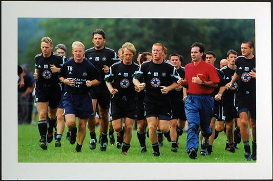Calcio Newcastle Allenamenti 1998 Ft 188 - Stampa 21x15 cm - Farabola Stampa digitale