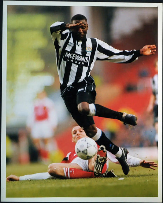 Calcio Newcastle Arsenal 1993 Ft 177 - Stampa 20x25 cm - Farabola Stampa digitale