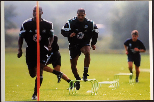 Calcio Newcastle John Barnes 1998 Ft 191 - Stampa 21x15 cm - Farabola Stampa digitale
