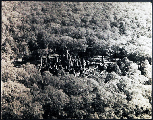Cambogia Veduta aerea di Bayon Ft 1498 - Stampa 20x25 cm - Farabola Stampa ai sali d'argento