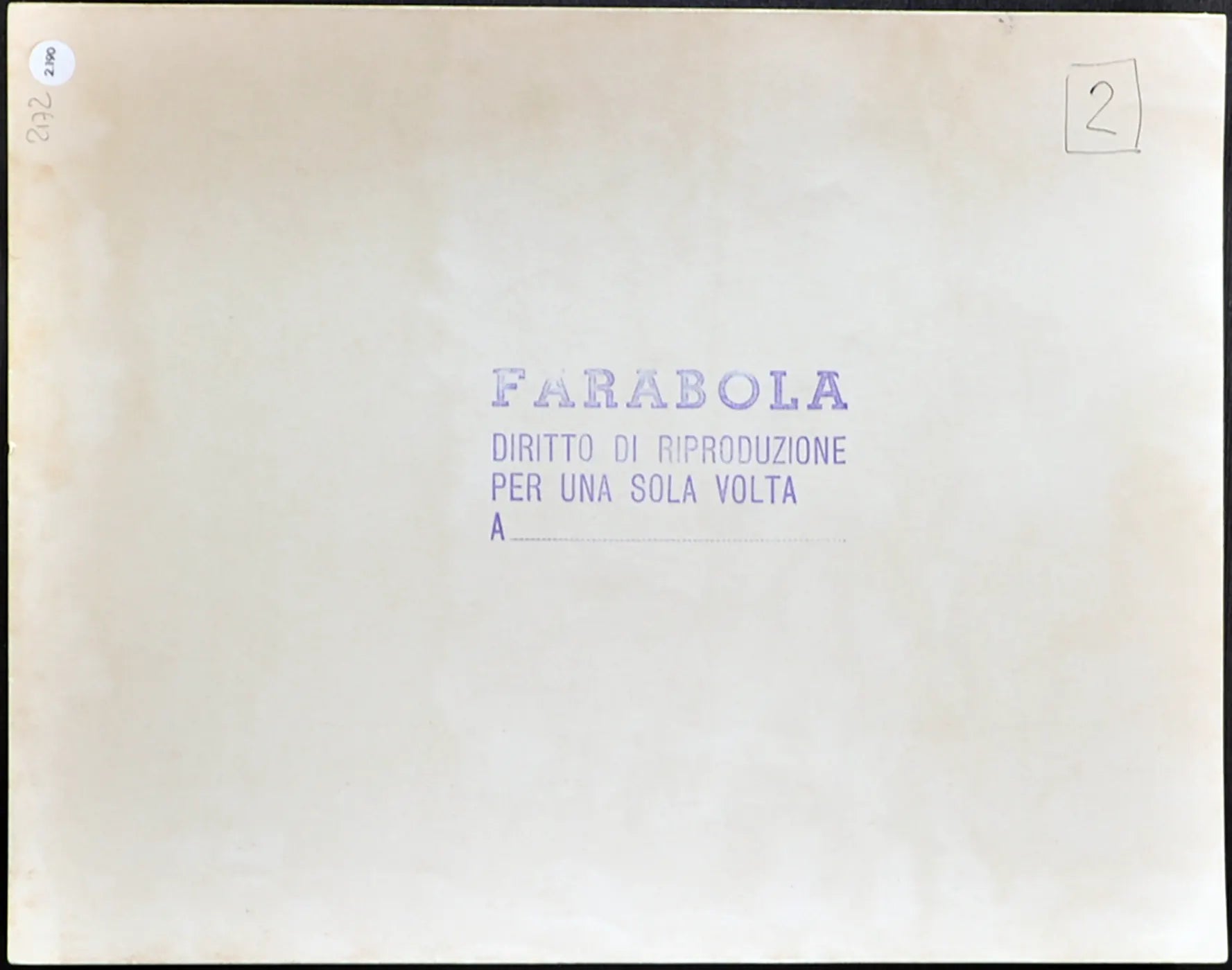 Centro podologia anni 60 Ft 2190 - Stampa 21x27 cm - Farabola Stampa ai sali d'argento
