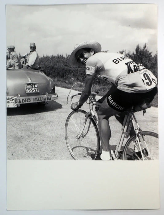 Giro d'Italia 1952 Ettore Milano Ft 34892 - Stampa 24x18 cm - Farabola Stampa ai sali d'argento