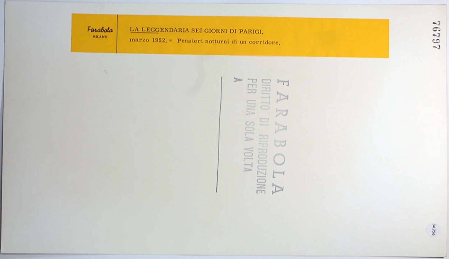 Sei giorni di Parigi 1952 Ft 34756 - Stampa 30x20 cm - Farabola Stampa ai sali d'argento