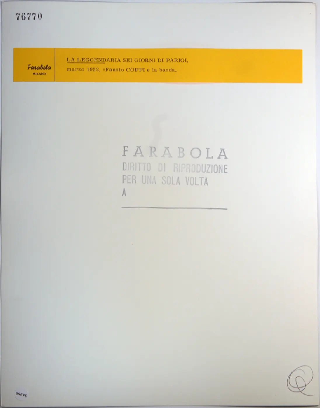 Sei giorni di Parigi Nielsen Ft 34764 - Stampa 30x24 cm - Farabola Stampa ai sali d'argento