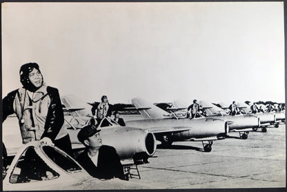 Cina Aviatori in addestramento 1970 Ft 1073 - Stampa 20x30 cm - Farabola Stampa ai sali d'argento