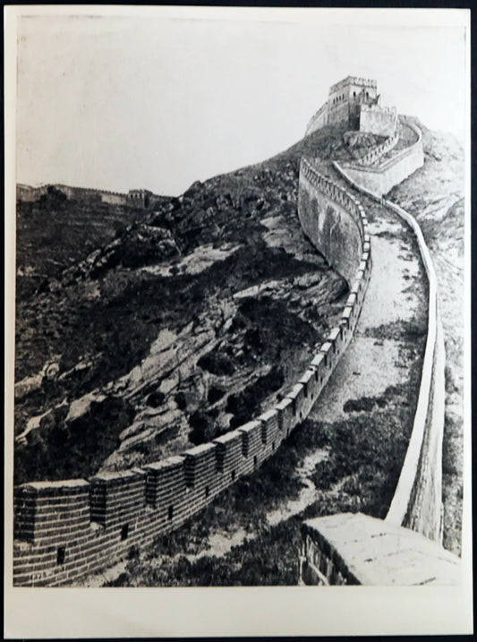 Cina Grande Muraglia 1900 Ft 1506 - Stampa 24x18 cm - Farabola Stampa ai sali d'argento