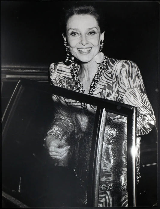 Audrey Hepburn anni 80 Ft 958 - Stampa 27x37 cm - Farabola Stampa ai sali d'argento