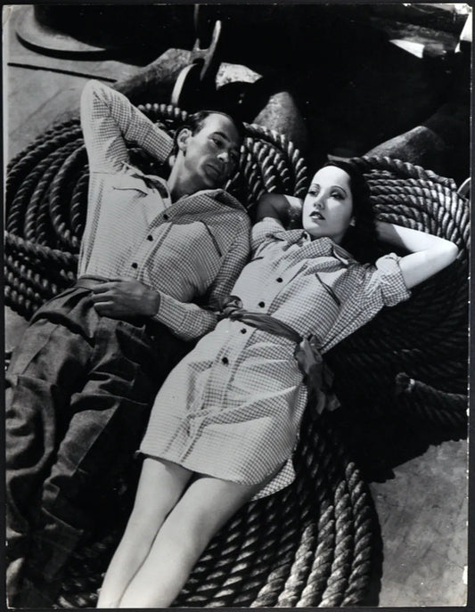 Gary Cooper e Merle Oberon 1938 Ft 1759 - Stampa 21x27 cm - Farabola Stampa ai sali d'argento