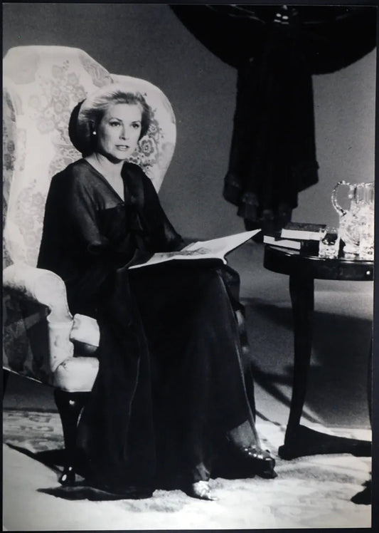 Grace Kelly anni 80 Ft 949 - Stampa 27x37 cm - Farabola Stampa ai sali d'argento