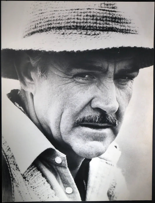 Sean Connery anni 80 Ft 1002 - Stampa 30x40 cm - Farabola Stampa ai sali d'argento