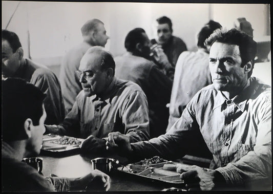 Clint Eastwood Film Fuga da Alcatraz Ft 1012 - Stampa 27x37 cm - Farabola Stampa ai sali d'argento
