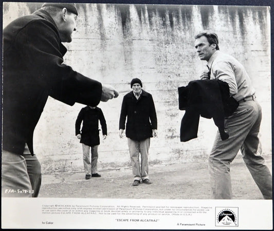 Clint Eastwood Film Fuga da Alcatraz Ft 35219 - Stampa 20x25 cm - Farabola Stampa ai sali d'argento