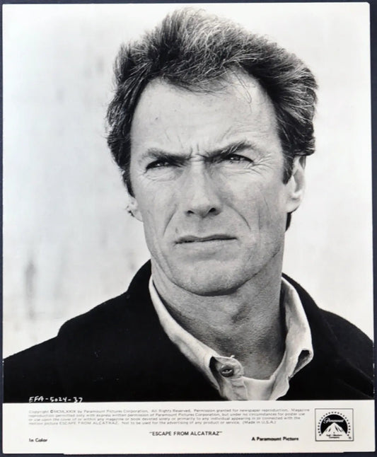 Clint Eastwood Film Fuga da Alcatraz Ft 35220 - Stampa 20x25 cm - Farabola Stampa ai sali d'argento