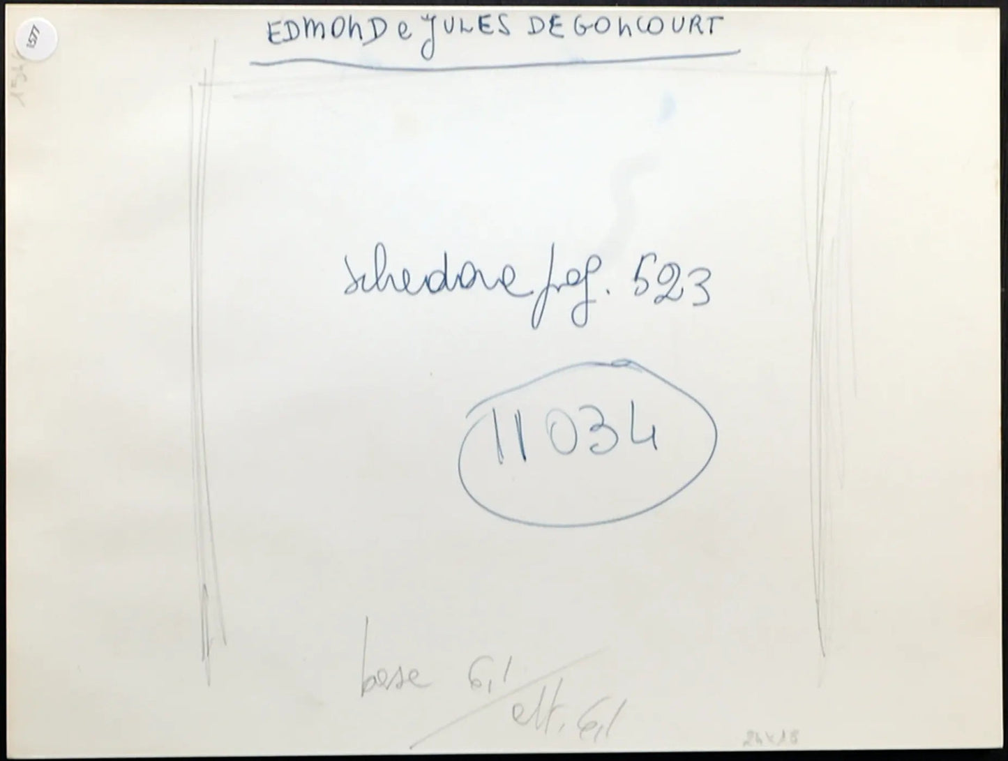 Edmond e Jules de Goncourt Ft 1577 - Stampa 24x18 cm - Farabola Stampa ai sali d'argento
