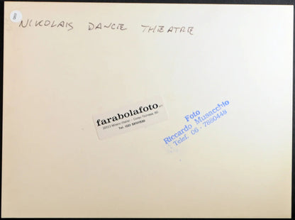 Nikolais Dance Theatre anni 90 Ft 1203 - Stampa 24x18 cm - Farabola Stampa ai sali d'argento