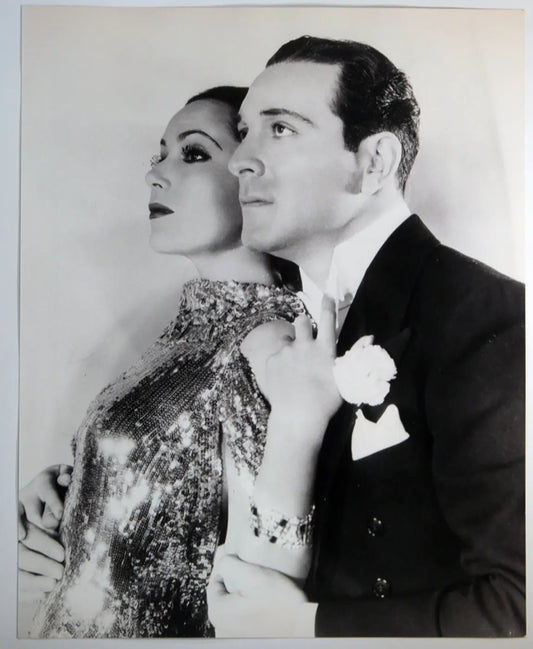 Dolores Del Rio e Ricardo Cortez Ft 34855 - Stampa 30x24 cm - Farabola Stampa ai sali d'argento