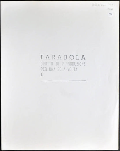 Elezioni 1975 Manifesti elettorali Ft 2174 - Stampa 21x27 cm - Farabola Stampa ai sali d'argento